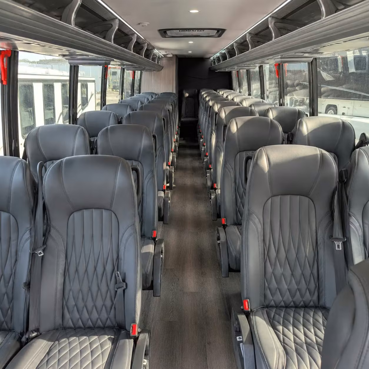 30 passenger minibus inside