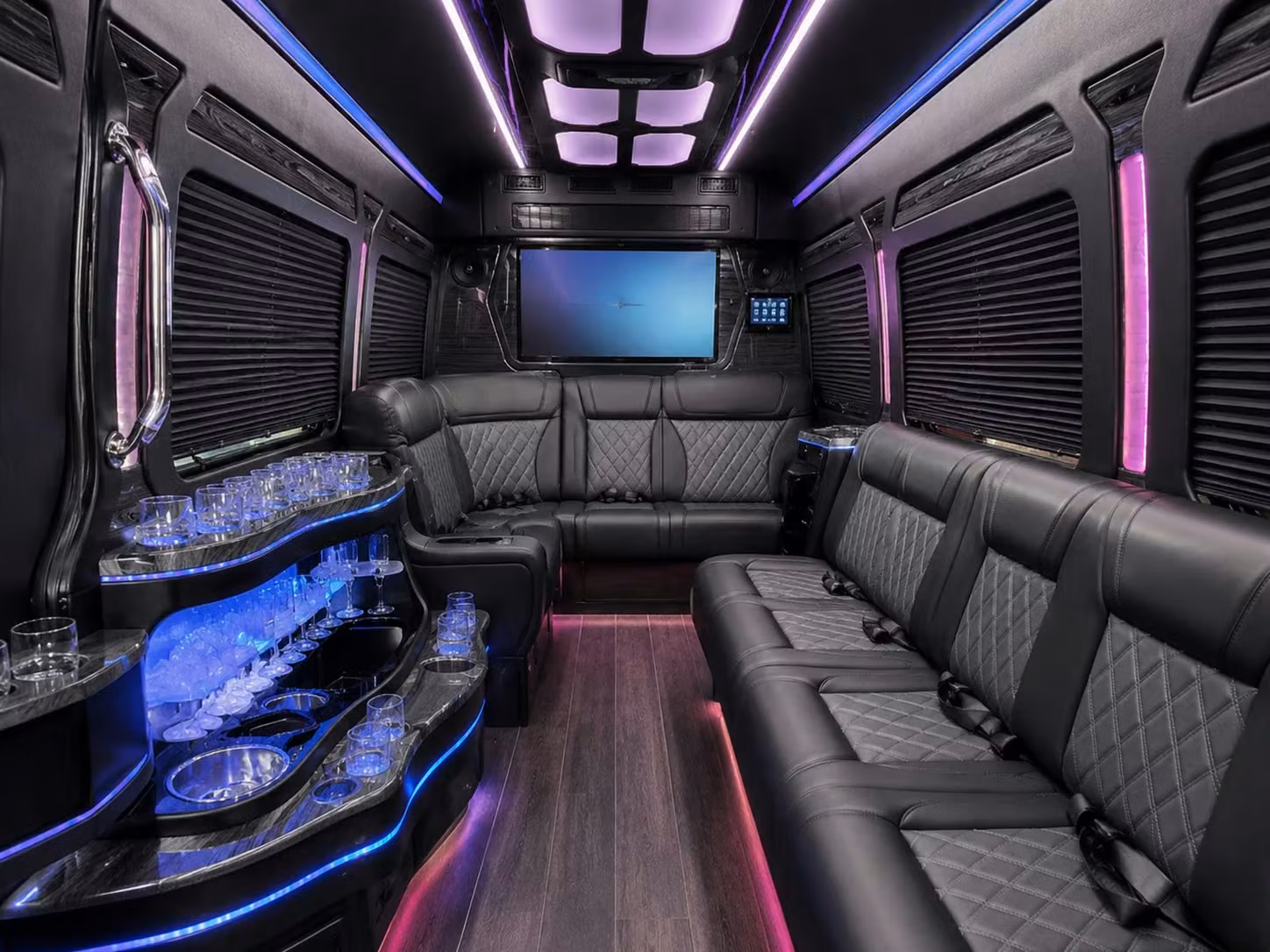 bridal party transportation and airport shuttles for wedding guests