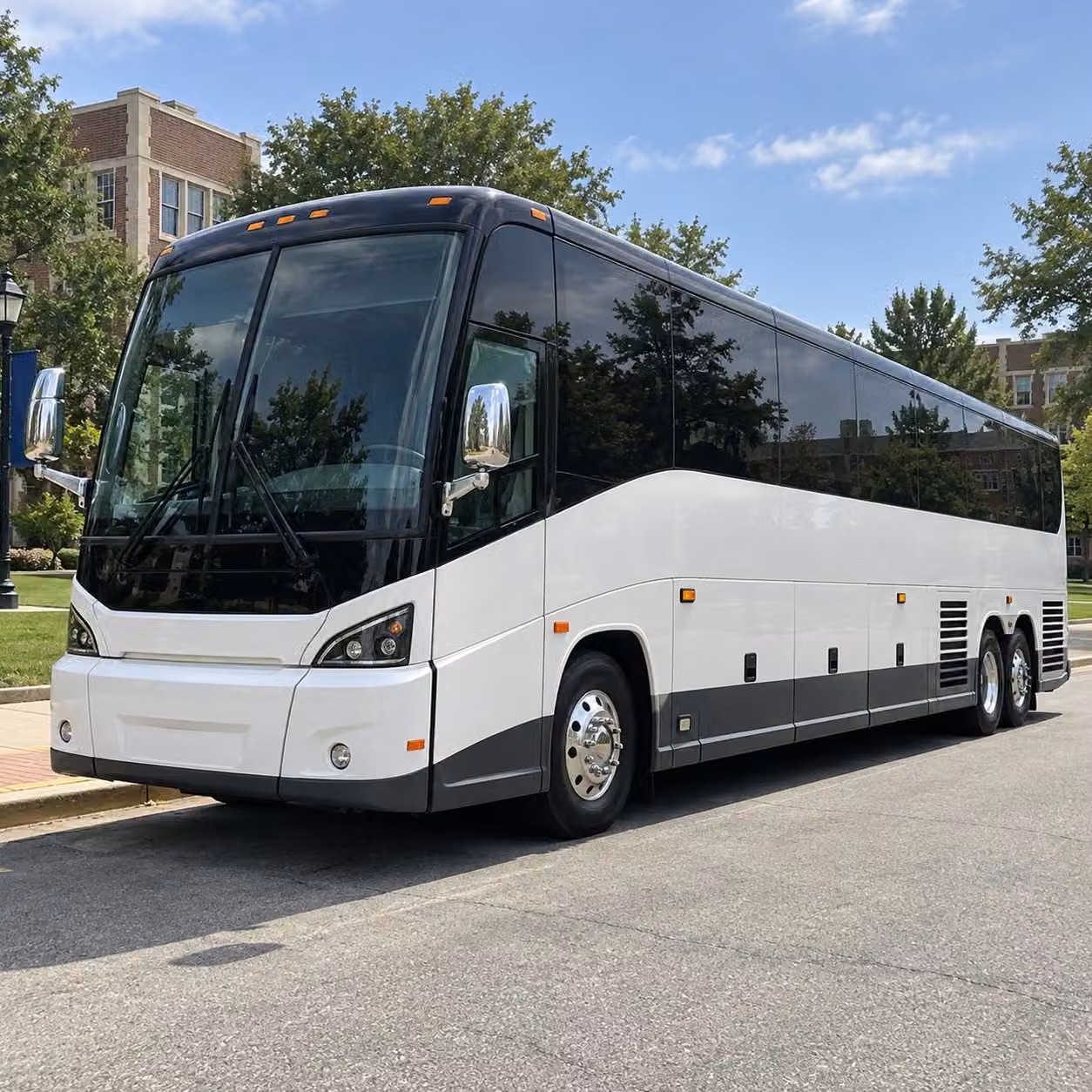 charter bus rentals in tempe for large prom groups traveling together