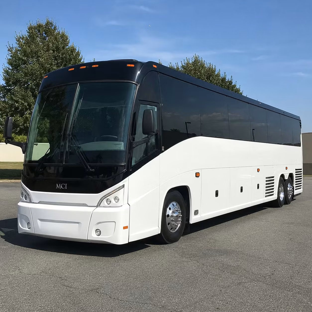 tempe charter bus rental exterior